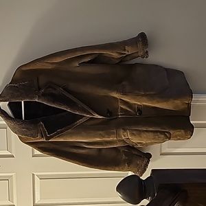 Mens Shearling Coat